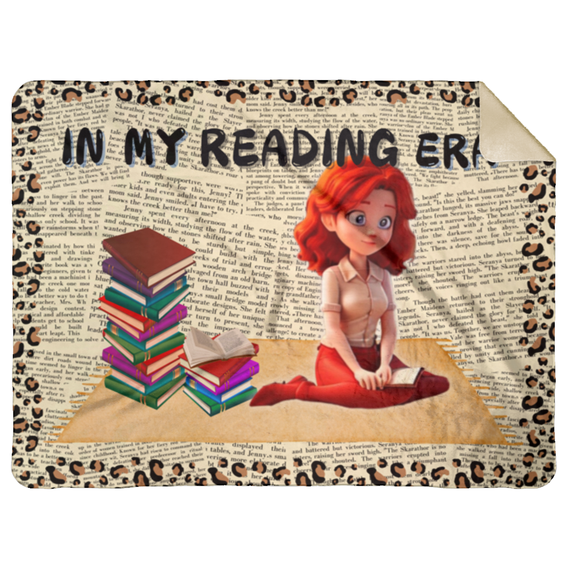 Reading Era Blanket | Redhead