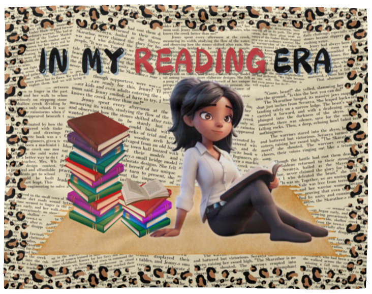 Reading Era Blanket| Dark Straight Hair