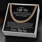 TO LITTLE BRO I BIG SIS I CUBAN CHAIN