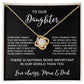 To Our Daughter l Luv Mom & Dad