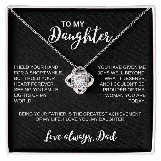 To Daughter l Love Dad l Hold Your Heart Forever