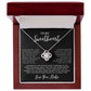 To My Sweetheart I Love Knot Necklace